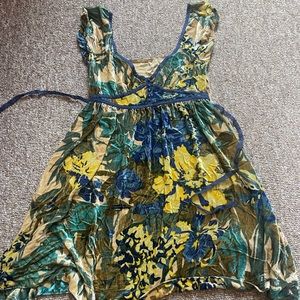 Free people velour dress